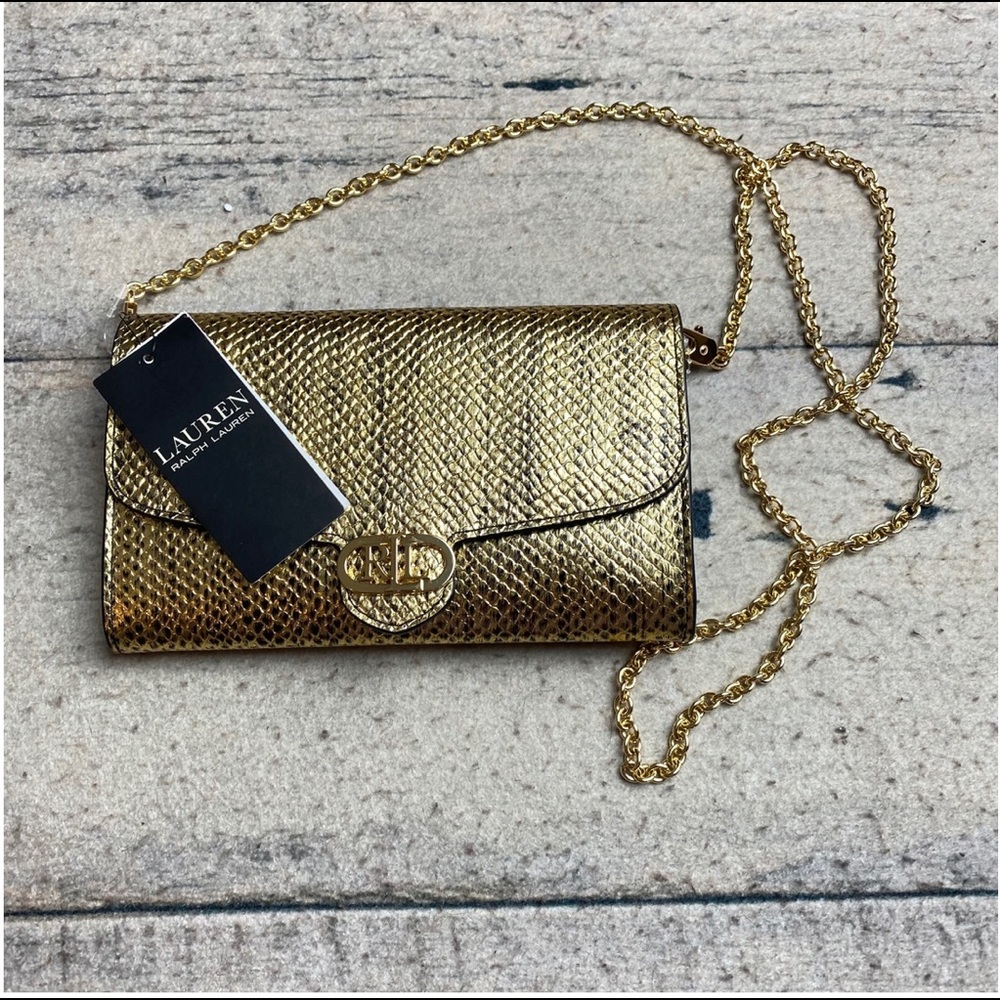 Never worn Ralph Lauren Long Chain cross body bag